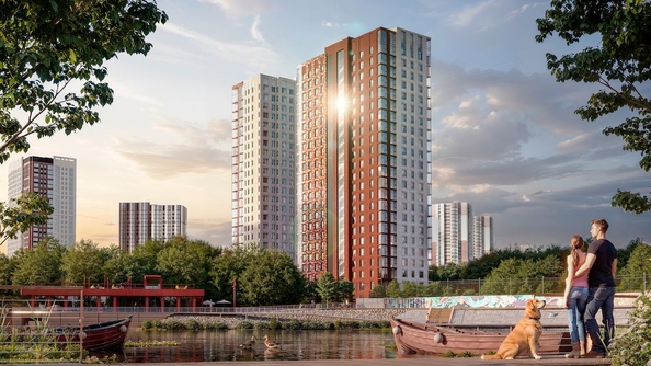 
  Продается 1-комн. квартира 38.6 м², в ЖК Паскаль, секция 3. Фото 3.