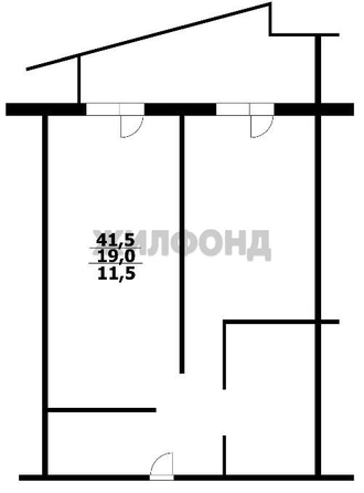 
  Продается 1-комн. квартира 41.4 м². Фото 18.