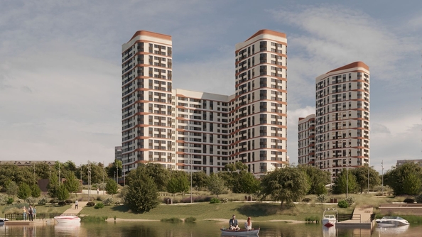 
  Продается студия 33.58 м², в ЖК Беринг, дом 3. Фото 6.