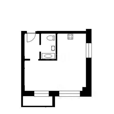 
  Сдается 1-комн. квартира 37 м². Фото 9.