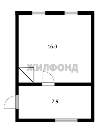 
  Продается дача 24.2 м². Фото 6.