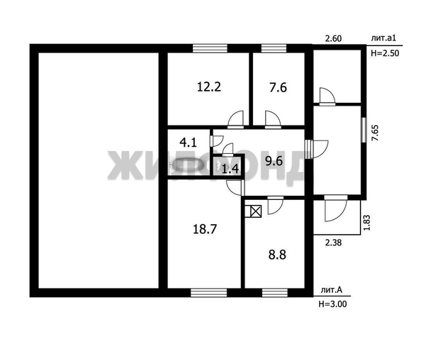 
  Продается дом 62.4 м². Фото 19.