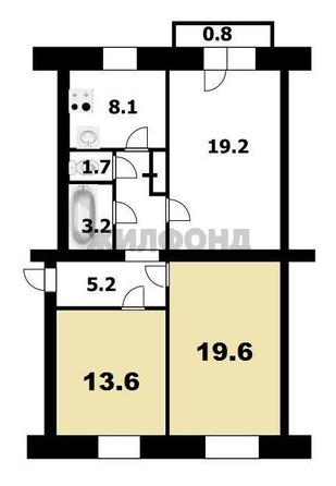
  Продается комната 33.2 м². Фото 12.