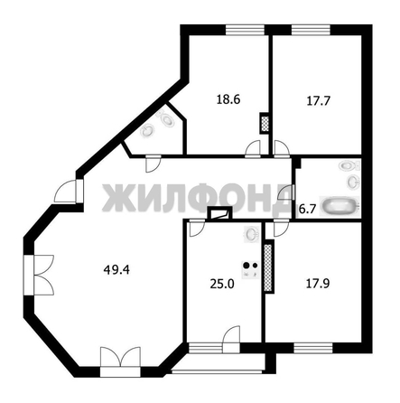 
  Продается 4-комн. квартира 138.9 м². Фото 36.