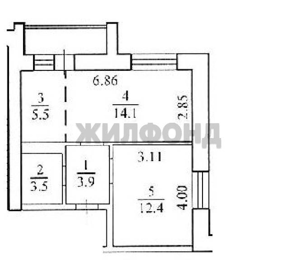 
  Продается 2-комн. квартира 39.4 м². Фото 11.