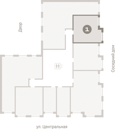 
  Продается 1-комн. квартира 43.07 м², в ЖК Пшеница, дом 2.1. Фото 2.