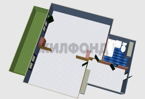 
  Продается 1-комн. квартира 45 м². Фото 16.