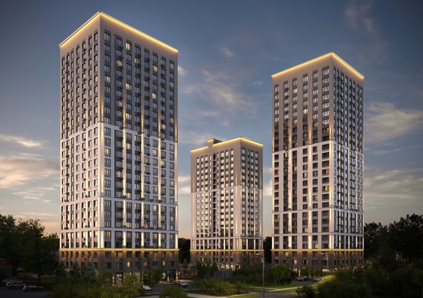 
  Продается 3-комн. квартира 71.36 м², в ЖК Ньютон, корпус 2. Фото 9.
