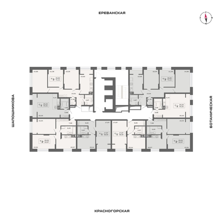 
  Продается студия 34.51 м², в ЖК Ньютон, корпус 2. Фото 1.