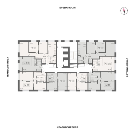 
  Продается 1-комн. квартира 39.21 м², в ЖК Ньютон, корпус 2. Фото 1.