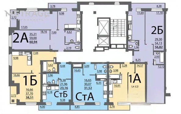 
  Продается 2-комн. квартира 54.8 м². Фото 22.