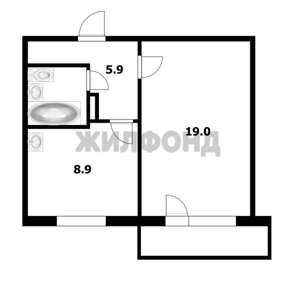 
  Продается 1-комн. квартира 37.2 м². Фото 16.