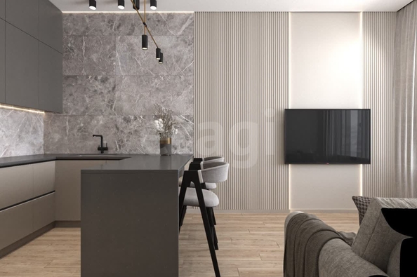 
  Продается 1-комн. квартира 40 м², в ЖК Тихомиров, башня А. Фото 7.
