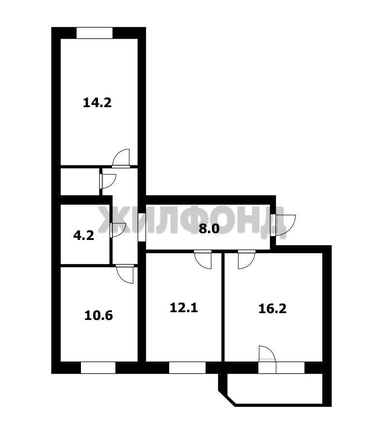 
  Продается 3-комн. квартира 70.5 м². Фото 15.