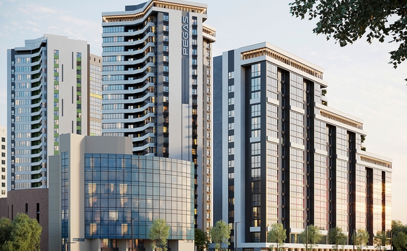 
  Продается студия 38.33 м², в ЖК Пегас. Фото 6.