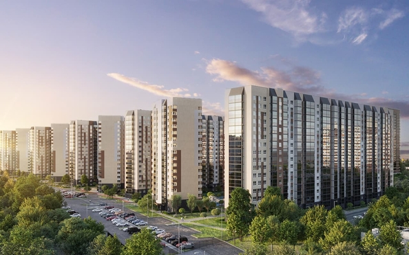 
  Продается 2-комн. квартира 47.2 м², в ЖК Квартал на Игарской, дом 2 мон. Фото 2.