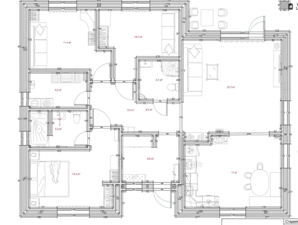 
  Продается дом 132.4 м². Фото 6.
