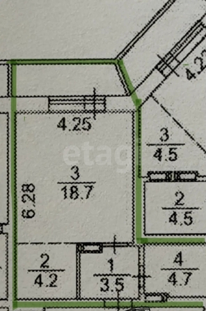 
  Продается студия 33.3 м². Фото 14.