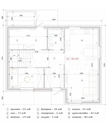 
  Продается дом 148.9 м². Фото 3.