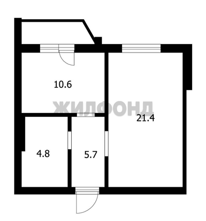 
  Продается 1-комн. квартира 42.5 м². Фото 10.