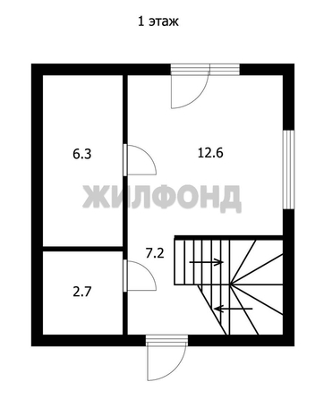 
  Продается дом 62.4 м². Фото 30.