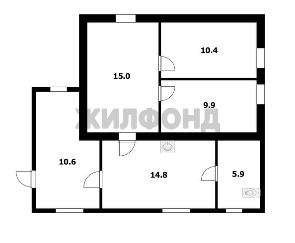 
  Продается дом 66.6 м². Фото 21.