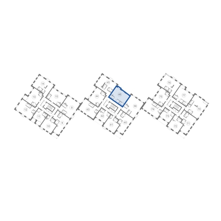 
  Продается 2-комн. квартира 67.46 м², в ЖК Спектр, дом 10. Фото 3.