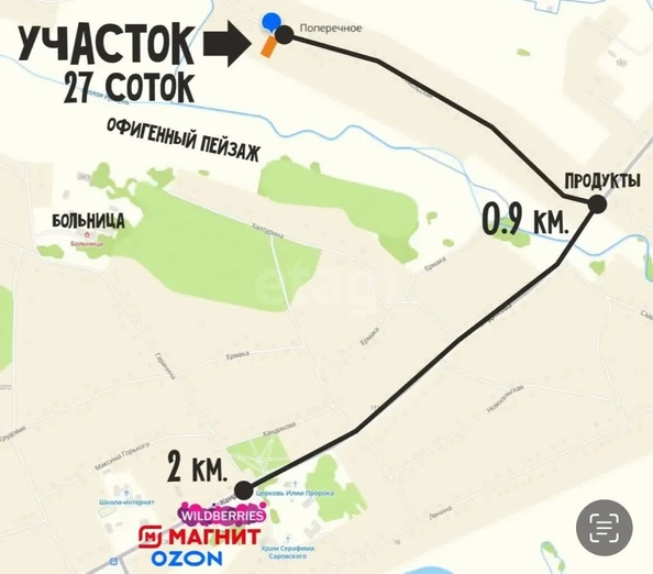 
  Продается земельный участок 27 соток. Фото 3.