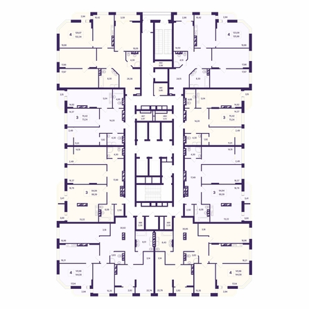 
  Продается 4-комн. квартира 144.56 м², в ЖК Астон. Шесть звёзд, 1. Фото 1.