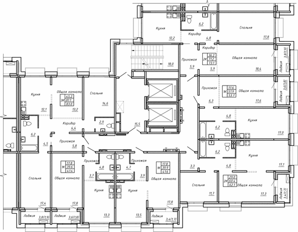 
  Продается 1-комн. квартира 41.6 м², в ЖК Гренландия, Лес дом №5. Фото 1.