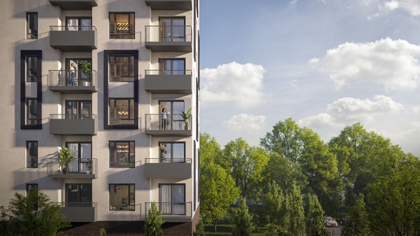 
  Продается студия 27.6 м², в ЖК Сподвижники, дом 3. Фото 8.