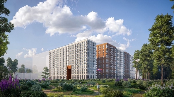 
  Продается 2-комн. квартира 58.3 м², в ЖК Сила леса, корп 1. Фото 2.