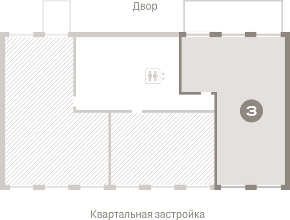
  Продается 3-комн. квартира 140.57 м², в ЖК Европейский берег, дом 49. Фото 2.