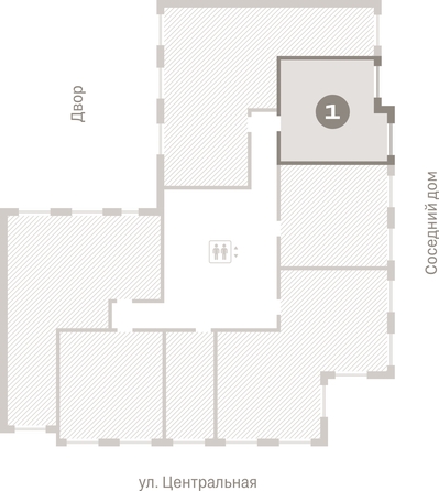 
  Продается 1-комн. квартира 46.81 м², в ЖК Пшеница, дом 2.1. Фото 2.
