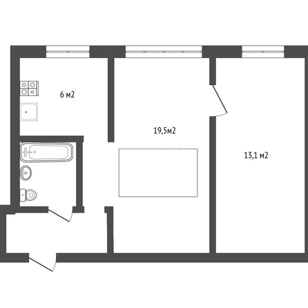 
  Продается 2-комн. квартира 45.7 м². Фото 21.