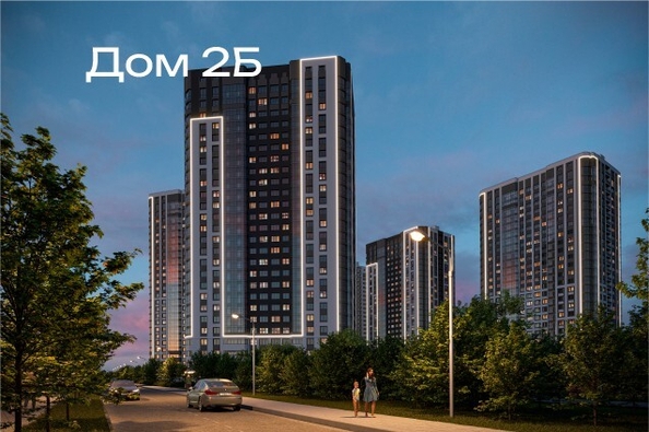 
  Продается 2-комн. квартира 46.26 м², в ЖК Астон. Шесть звёзд, 2. Фото 2.