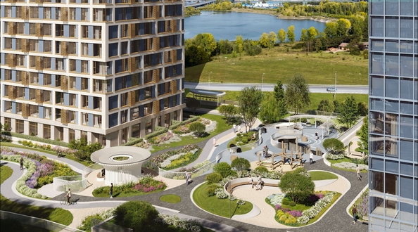 
  Продается 3-комн. квартира 54.1 м², в ЖК Горская Лагуна. Фото 4.