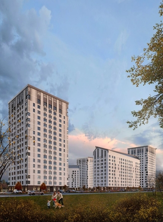 
  Продается 2-комн. квартира 52.1 м², в ЖК 12 дворов, дом 2. Фото 2.