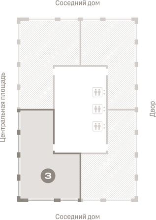 
  Продается 3-комн. квартира 149.46 м², в ЖК Европейский берег, дом 45. Фото 2.