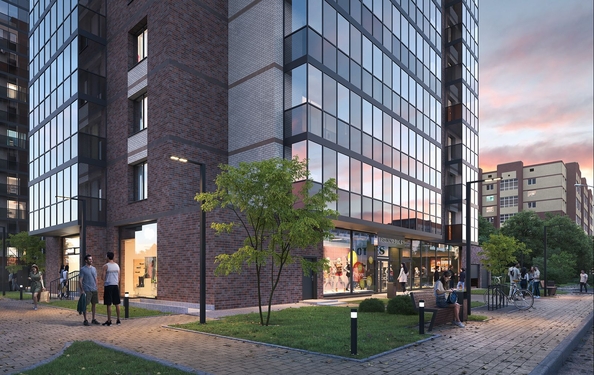 
  Продается студия 27.7 м², в ЖК Тетрис, корпус 2. Фото 4.