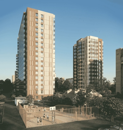 
  Продается студия 29.3 м², в ЖК Тетрис, корпус 2. Фото 3.