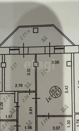 
  Продается 1-комн. квартира 48.9 м². Фото 6.