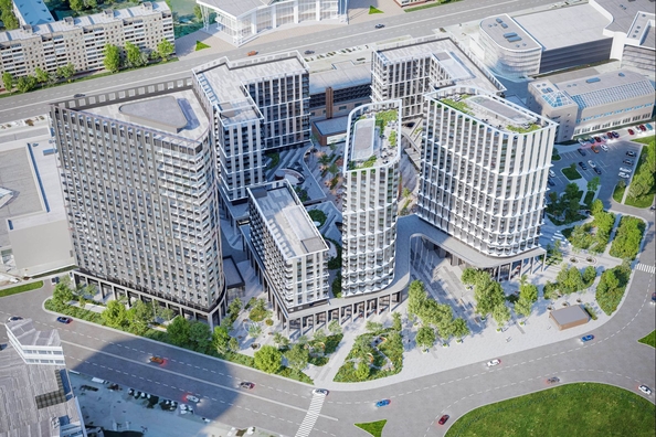 
  Продается апартамент 47.89 м², в АК АЭРОН, cекция А1. Фото 1.
