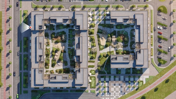 
  Продается 1-комн. квартира 44.36 м², в ЖК Пшеница, дом 5.2. Фото 2.