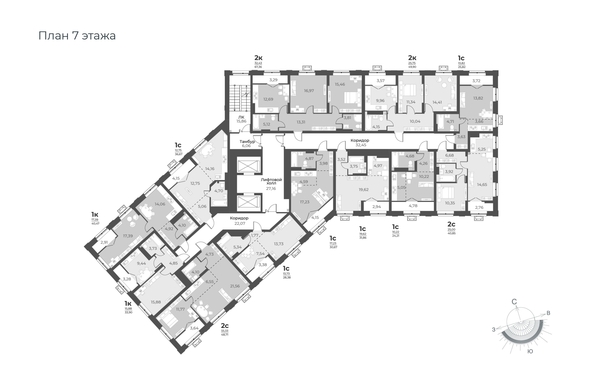 
  Продается студия 31.76 м², в ЖК Рафинад, дом 1. Фото 1.