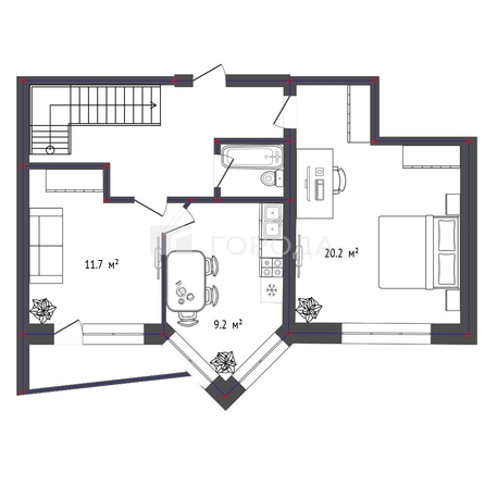 
  Продается 4-комн. квартира 123 м². Фото 26.