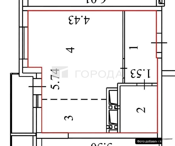 
  Продается студия 30.6 м², в ЖК Новые Матрешки, дом 2 . Фото 10.