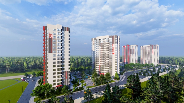 
  Продается 1-комн. квартира 30 м², в ЖК Азимут, дом 4. Фото 7.