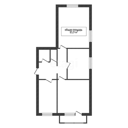 
  Продается 3-комн. квартира 85.9 м². Фото 4.