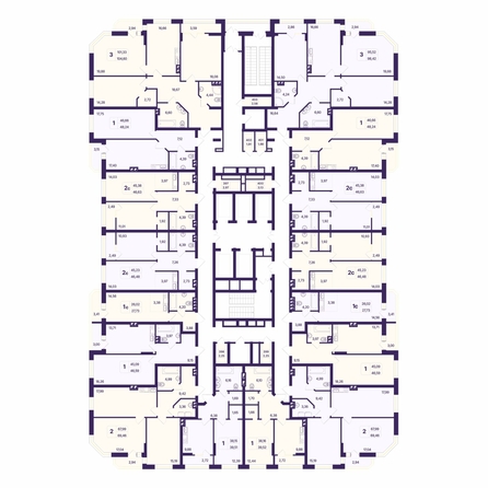 
  Продается 1-комн. квартира 46.48 м², в ЖК Астон. Шесть звёзд, 1. Фото 1.